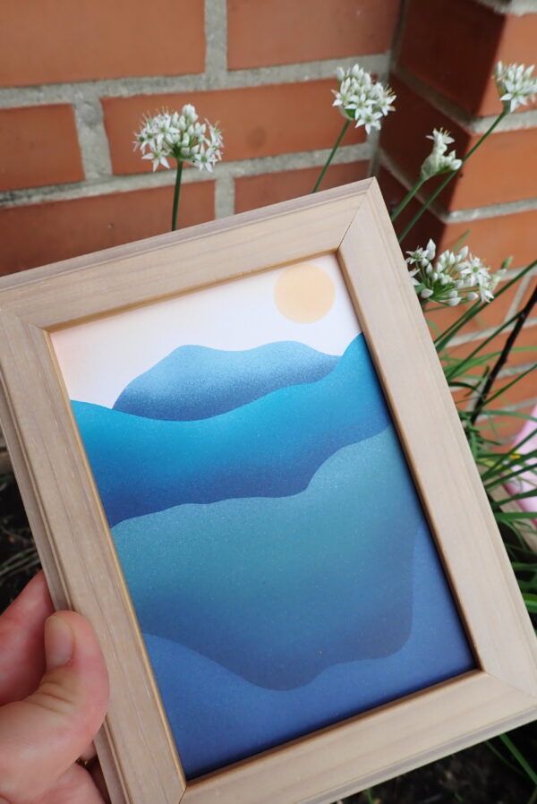Lent és fent print